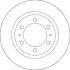 TARCZA HAM./PRZ/ TOYOTA HILUX 05- TRW DF6817S (фото 1)