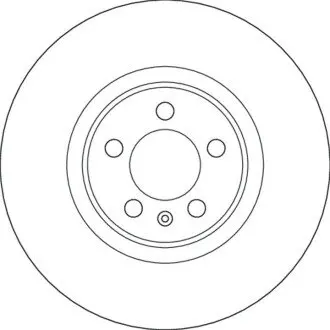 TARCZA HAM./PRZ/ AUDI A1 18- TRW DF6797S