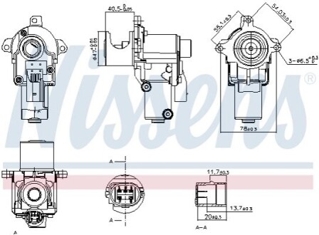 ZAW├ôR EGR AUDI A6 3.0D 04- NISSENS 98217