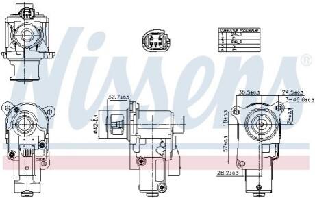 ZAW├ôR EGR VW GOLF 09- NISSENS 98552