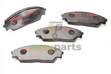 Гальмівні колодки, тюнінг FERODO FDS598