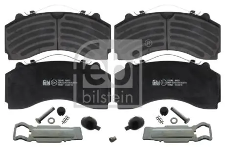 KLOCKI HAMULCOWE FEBI TRUCK MERCEDES ACTROS MP4 29246 FEBI BILSTEIN 16997