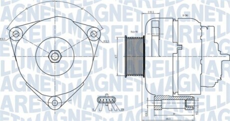 Автозапчасть MAGNETI MARELLI 063731739010