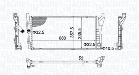 Автозапчасть MAGNETI MARELLI 350213202900 (фото 1)