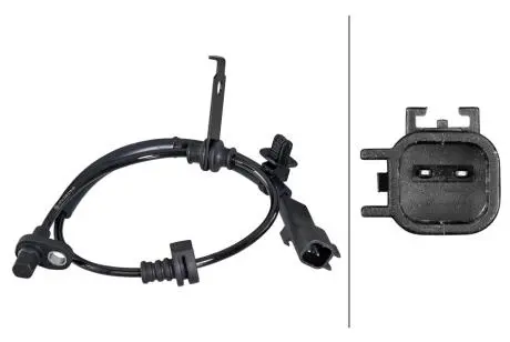 CZUJNIK ABS /TY┼ü/ FORD MONDEO 14- HELLA 6PU358218681