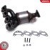 Katalizator CHEVROLET Aveo OpEL Meriva B Corsa E D Astra J Adam SKV GERMANY 62SKV008 (фото 2)