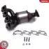 Katalizator CHEVROLET Aveo OpEL Meriva B Corsa E D Astra J Adam SKV GERMANY 62SKV008 (фото 2)