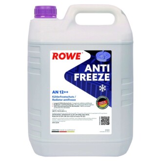 Антифриз (фіолетовий) G12++ (5L) HIGHTEC ANTIFREEZE COOLANT AN 12++ (концентрат) ROWE 21033-0050-99