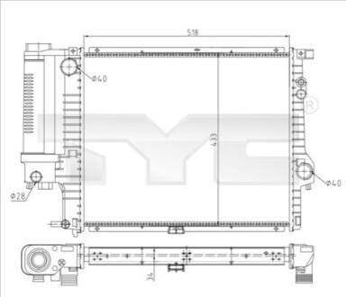 CHLODNICA TYC 7030010R