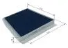 Фільтр салону MB E-class (W211) 02-08 (вугільний/антиалергенний) BOSCH 0986628649 (фото 4)