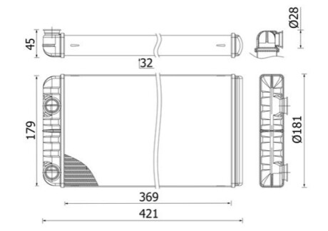 Автозапчасть MAHLE / KNECHT AH312000S