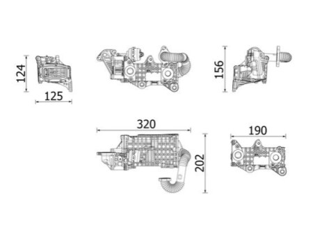 Автозапчасть MAHLE / KNECHT CE43000P