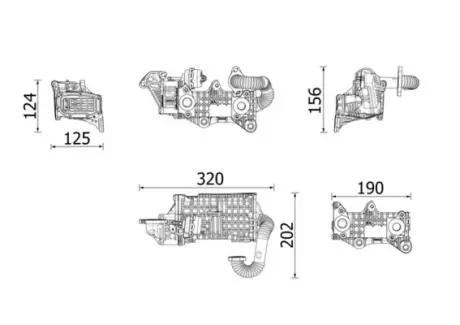 Автозапчасть MAHLE / KNECHT CE43000P