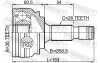 Joint Kit, drive shaft FEBEST 2510EXP (фото 2)