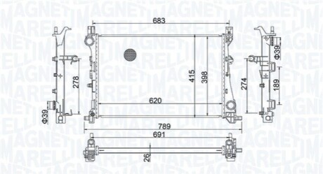 Автозапчасть MAGNETI MARELLI 350213203400