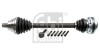 Піввісь (передня) (R) VW Caddy III/IV 2.0 TDI 10-20 (36z/603mm) FEBI BILSTEIN 183493 (фото 1)