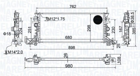 Автозапчасть MAGNETI MARELLI 350213206700