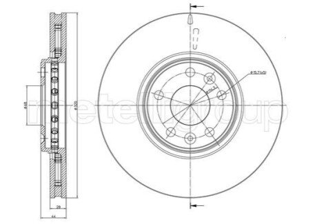 Автозапчасть Metelli 231334C