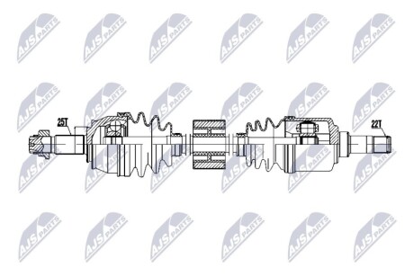 DRIVESHAFT NTY NPW-FT-081