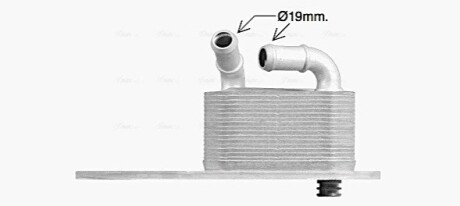 Охолоджувач оливи AVA COOLING FD3666 (фото 1)