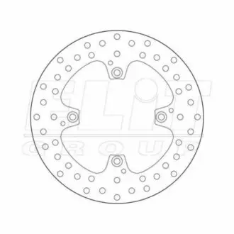 Диск гальмівний BREMBO 68B40792