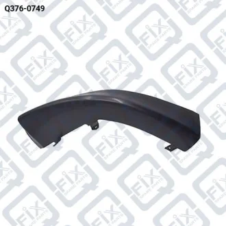 НАКЛАДКА БАМПЕРА ПЕРЕДНЕГО ЛЕВАЯ Q-fix Q376-0749