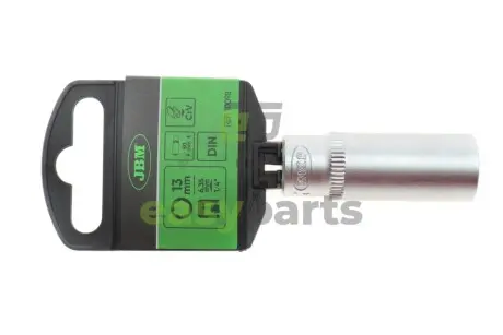 Головка торцева 1/4" 13 мм Long 50 мм JBM 10098