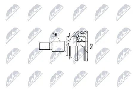 OUTER CV JOINT NTY NPZ-MZ-063