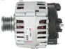 ALTERNATOR SYS.VALEO AUDI A4 2.0 TDI,A4 2.0 TDI QUATTRO,A5 2.0 TDI,SKODA OCTAVIA AS-PL A3308S (фото 4)