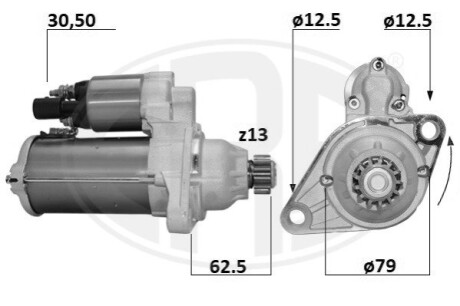 Автозапчасть ERA 221089A