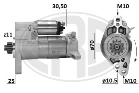 Автозапчасть ERA 221079A