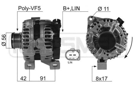 Автозапчасть ERA 210440A