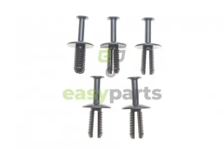 Кліпса кріплення обшивки (к-кт 5 шт) MB/VAG/BMW (чорна) Fischer Automotive One (FA1) 11200215