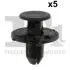 Кліпса кріплення молдинга (к-кт 5шт) Nissan Qashqai 06-15/Renaul Koleos 08- Fischer Automotive One (FA1) 75200025 (фото 1)