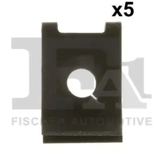 Гайка пластична кріплення елементів шумоізоляції Audi/Seat/Skoda/VW (к-кт 5шт) Fischer Automotive One (FA1) 99100965