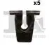 Кліпса (пістон) кріплення обшивки капоту (к-кт 5 шт) VW Caddy 95- Fischer Automotive One (FA1) 11600055 (фото 1)