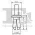 SPINKA LISTWA OCHRONNA 5-SZT Fischer Automotive One (FA1) 11200045 (фото 2)