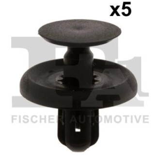 Кліпса кріплення підкрильника (к-кт 5шт) Toyota Avensis 03-18/Citroen C1 05-14 Fischer Automotive One (FA1) 77300135