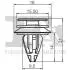 SPINKA KLIPS MOCUJACY 5-SZT Fischer Automotive One (FA1) 10400135 (фото 2)