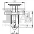 SPINKA KLIPS MOCUJACY 5-SZT Fischer Automotive One (FA1) 75300075 (фото 2)