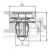 SPINKA KLIPS MOCUJACY 5-SZT Fischer Automotive One (FA1) 75400065 (фото 2)