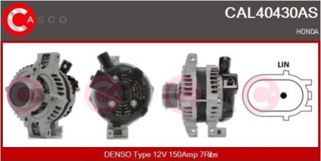 ALTERNATOR 12V 150A CASCO CAL40430AS