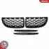 Grill BMW komplet L+P, diament, czarny połysk, srebrny, BMW 3 E90 SKV GERMANY 66SKV094 (фото 2)