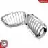 Grill BMW komplet L+P, pojedyncza listwa, chrom, BMW X5 E53 SKV GERMANY 66SKV272 (фото 4)