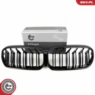 Grill BMW komplet L+P, czarny połysk, BMW 5 G30 Facelift SKV GERMANY 66SKV203