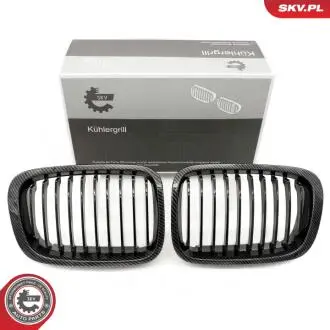 Grill BMW pojedyncza listwa, kolor carbon, BMW 3 E46 SKV GERMANY 66SKV065