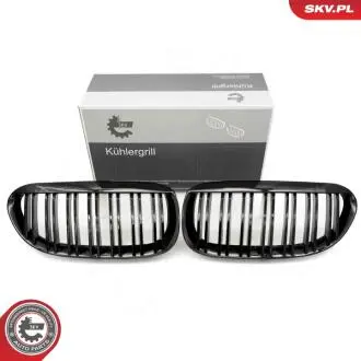 Grill BMW podwójna listwa, czarny połysk, BMW 6 E63 SKV GERMANY 66SKV205