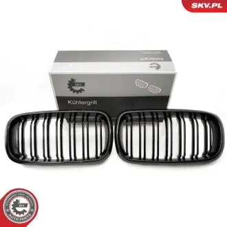 Grill BMW podwójna listwa, kolor carbon, BMW X5 F15 SKV GERMANY 66SKV299