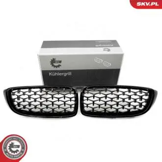 Grill BMW diament, czarny połysk, BMW 4 F32 SKV GERMANY 66SKV154