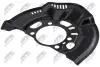 DISC BRAKE DUST SHIELD NTY HTO-TY-060 (фото 2)